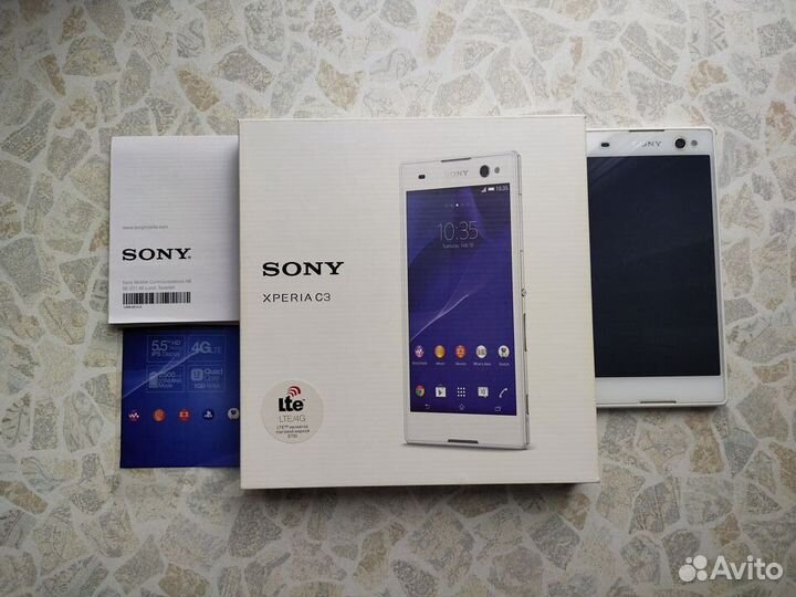 Sony Xperia C3, 8 ГБ