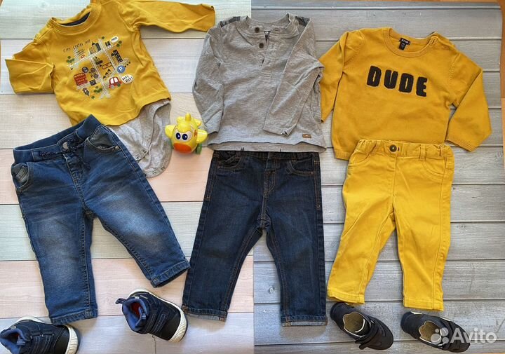 Вещи на мальчика размер 80-86