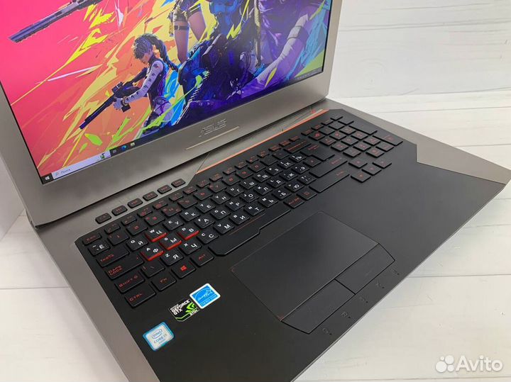 Игровой Ноутбук Asus ROG GTX970M FullHD 17 дюймов