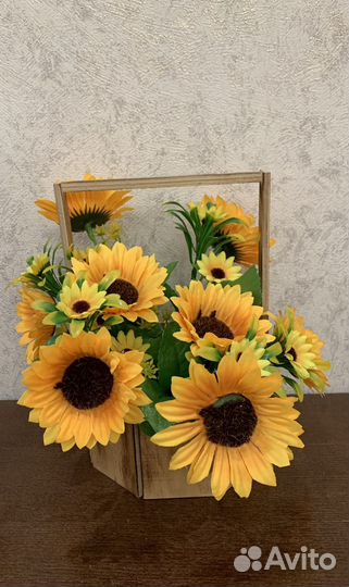 Корзины с цветами, новые