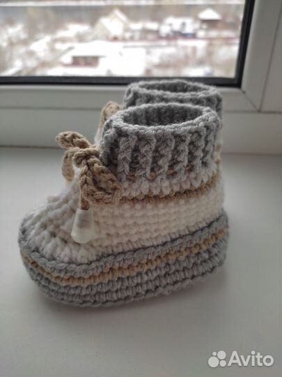 Пинетки вязаные