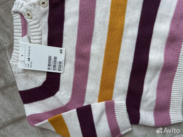 Новый свитер / джемпер H&M 68 / 74