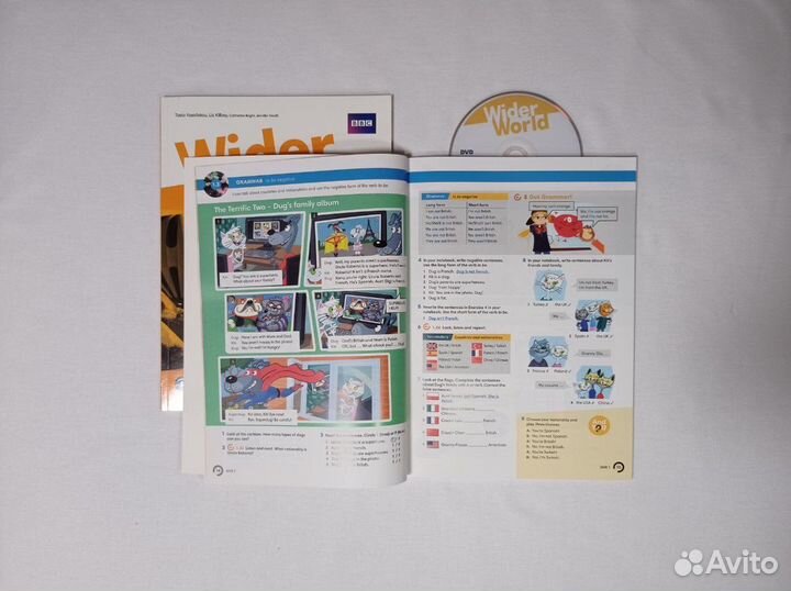 Wider world starter / комплект (SB,WB,CD) новый