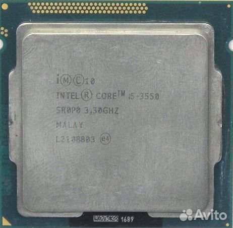 Процессор Intel Core i5-3550 3.3 (3.7) Ghz S-1155