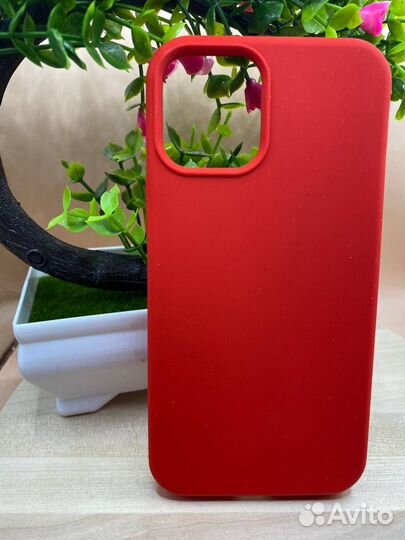 Чехол-накладка iPhone 12 mini красный (Nillkin)