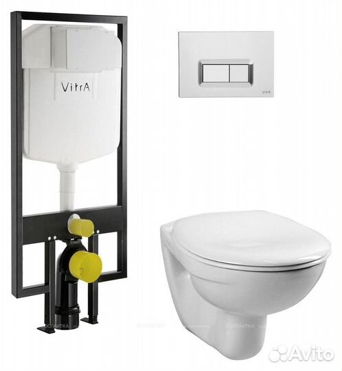 Инсталяция с унитазом Vitra Normus 9773B003-7200