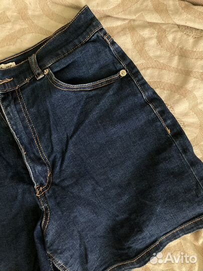 Шорты джинсовые pull and bear