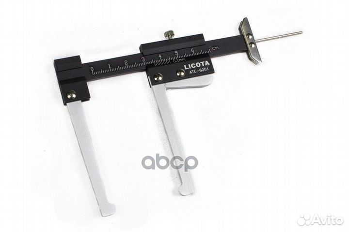 Штангенциркуль для тормозных дисков 0,1 мм, 0-6