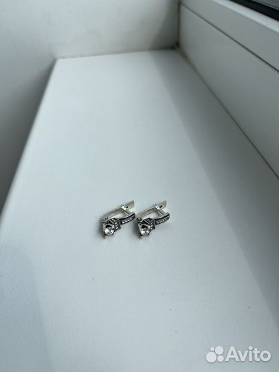 Серебряные серьги