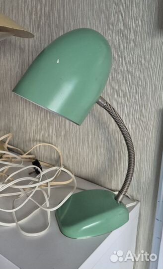 Две настольные лампы СССР. По