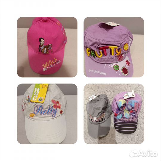 Бейсболка на девочку р 50-52