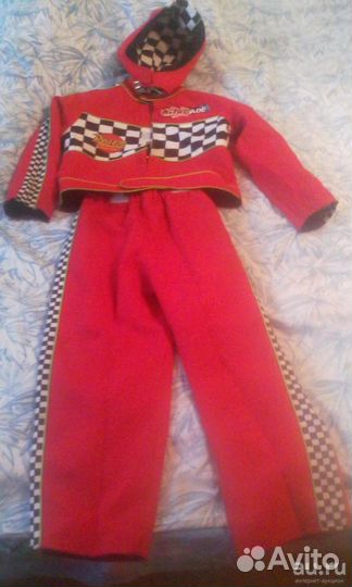 Двухсторонний костюм гонщика