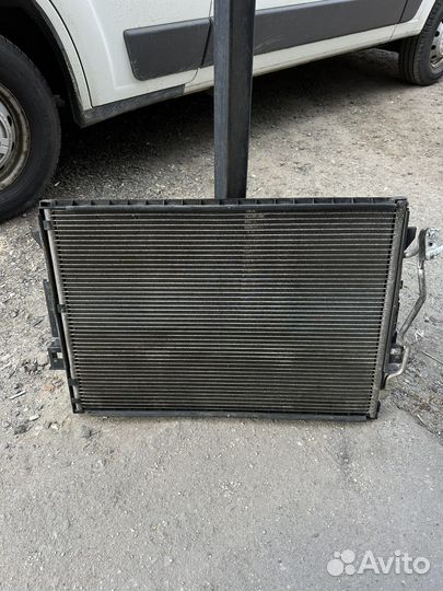 Радиатор кондиционера Mercedes w221 s350