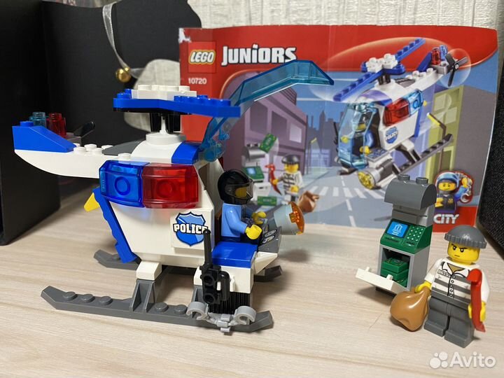 Lego Juniors 10720 Погоня на полицейском вертолете