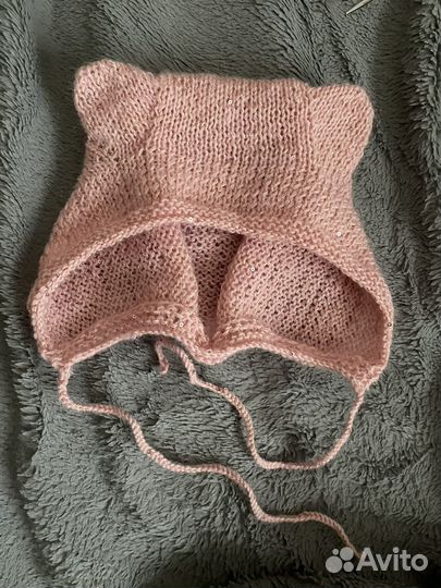 Чепчик с ушками