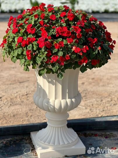 Кашпо напольные большие для цветочных композиций