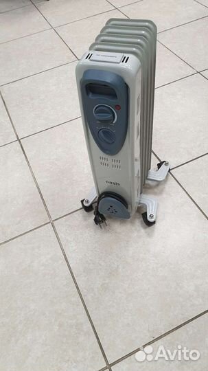 Масляный обогреватель радиатор на 1,5 кВт