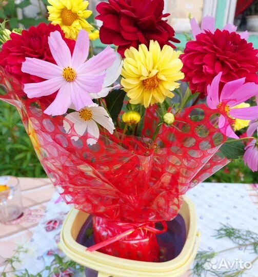 Букет из садовых цветов