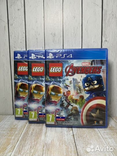 Lego Marvel Avengers Мстители PS4