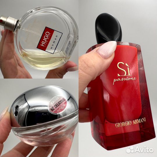 Hugo boss woman,Armani Si passione, dkny Оригинал