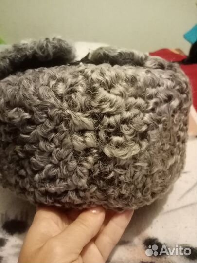 Мужская шапка натуральный каракуль