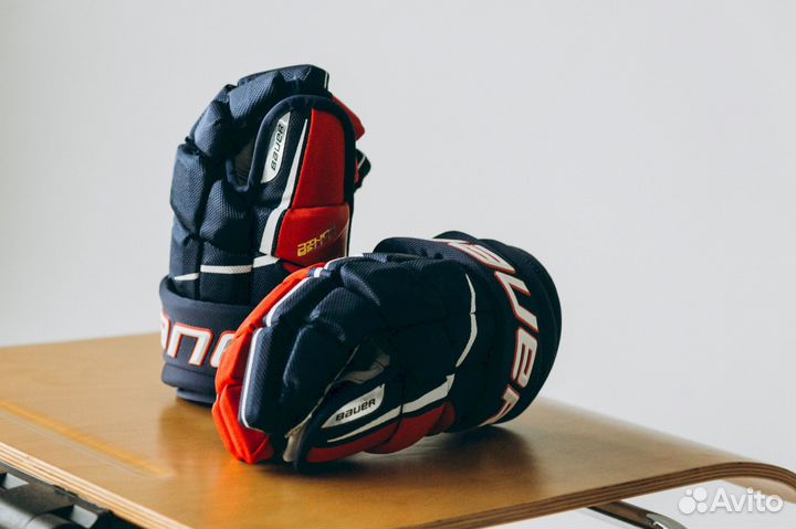 Перчатки хоккейные bauer supreme ultrasonic