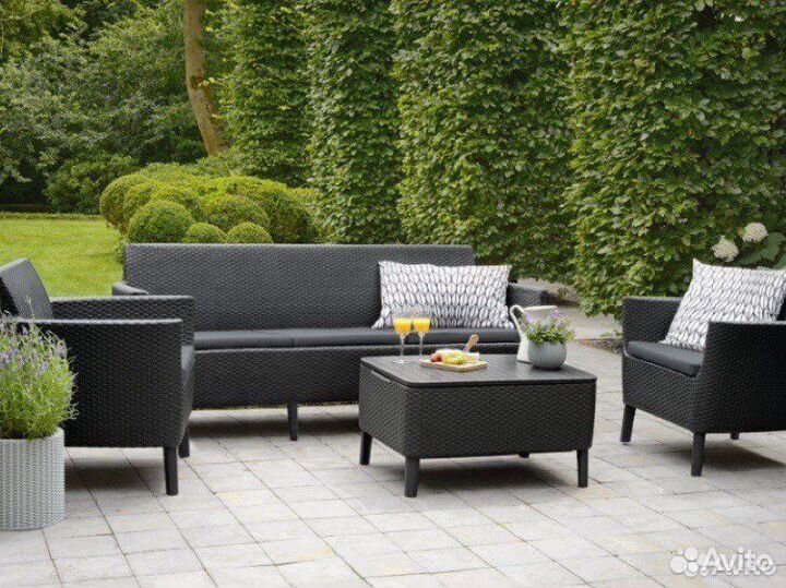 Комплект мебели для дачи Salemo 3 seater set