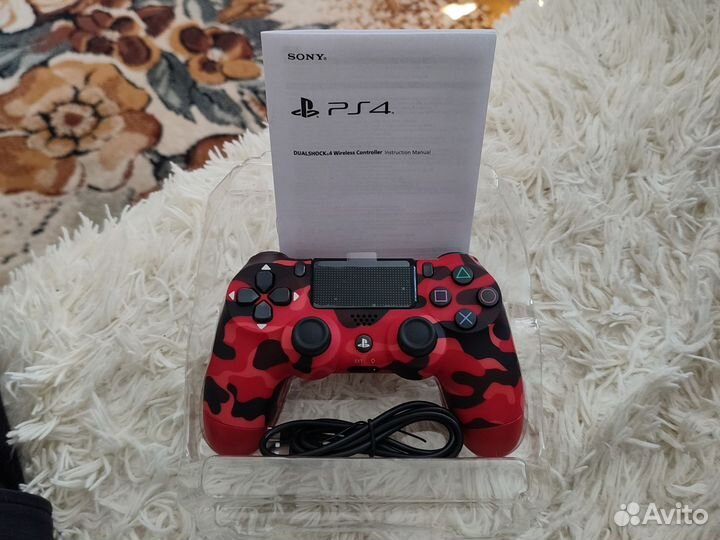 Контроллер для ps4 + кабель, Dualshock