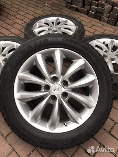 Диски R17 Hyundai 5x114.3 с резиной