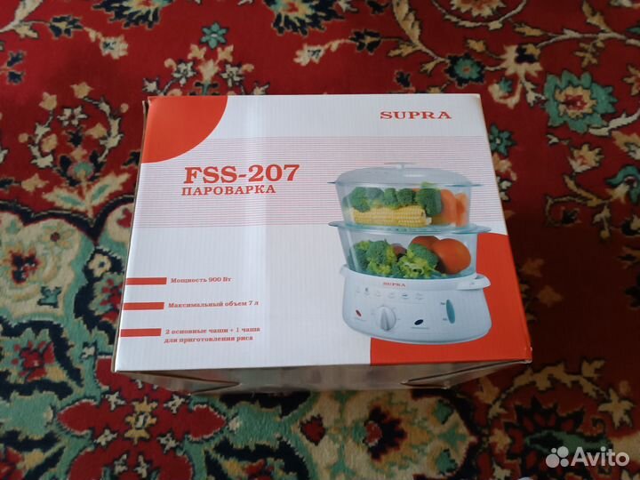 Пароварка supra FSS-207