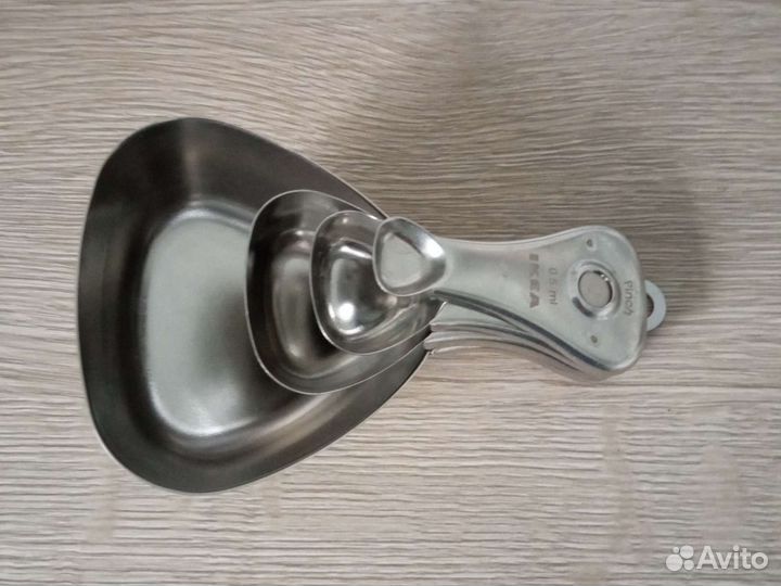 Мерная ложка IKEA Икеа мерные ложки металл