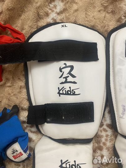 Накладки на ноги, защита кудо