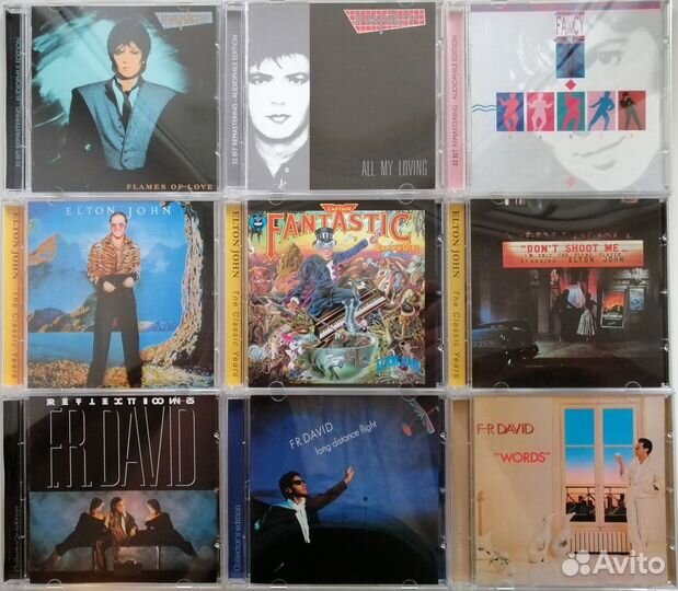 CD диски разные жанры часть 3