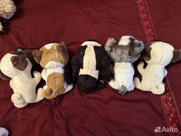 Мягкие игрушки собаки