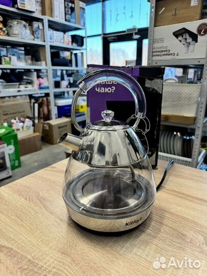 Чайник электрический Kitfort кт-678