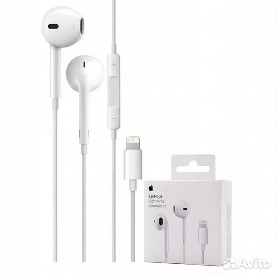 Наушники Apple EarPods Lightning Оригинал Новые