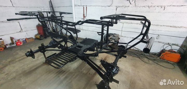 Рама, пластик, диски для квадроцикла