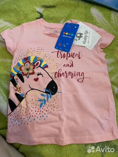 Футболка для девочки 74