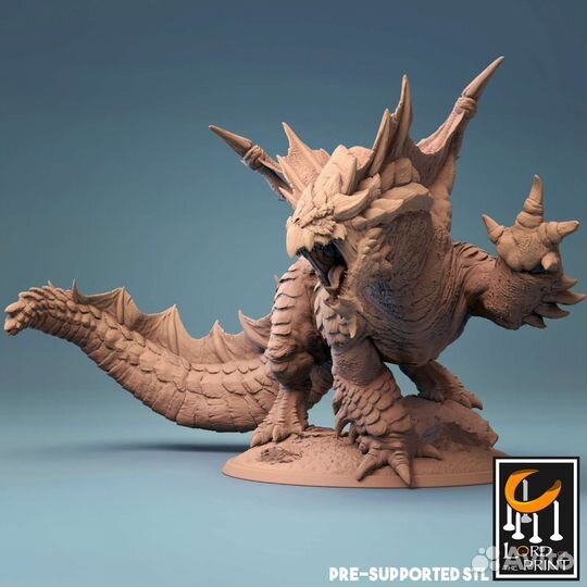 Миниатюра взрослого дракона