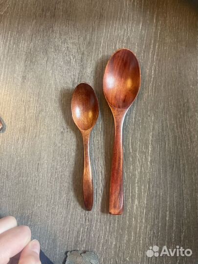 Ложки деревянные овальные