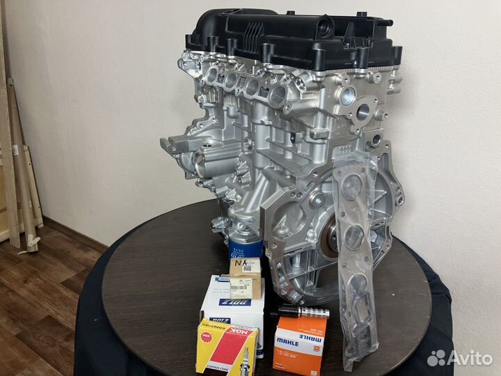 Двигатель (новый) мотор Kia Ceed Hyundai Solaris