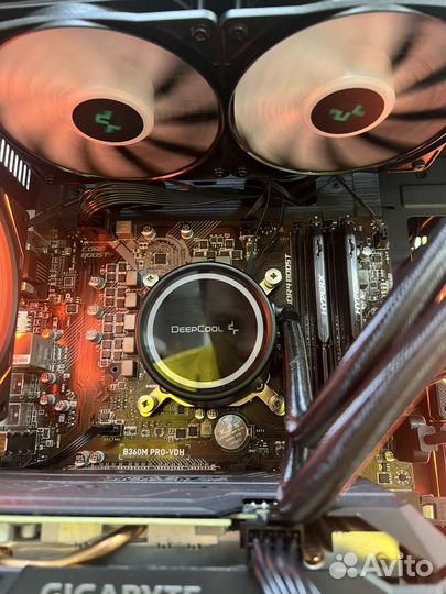 Игровой пк i5-9400f/1666/1tbHDD/500m2/16ram