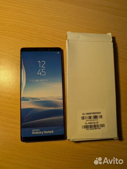 Муляж телефона samsung galaxy note8