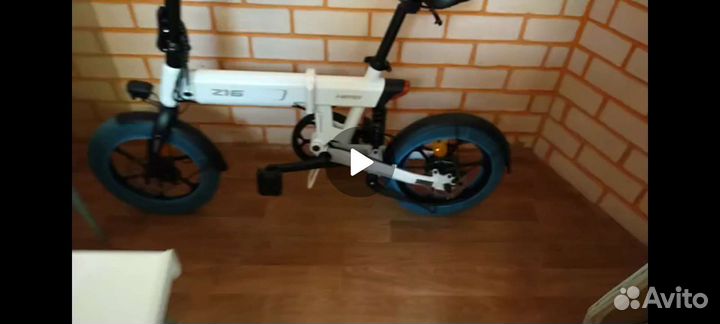 Электрический велосипед складной