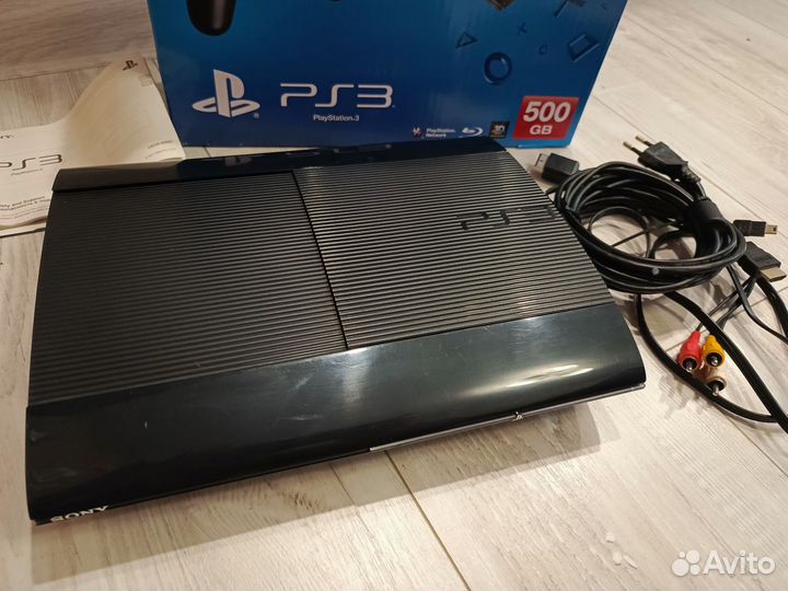 Sony playstation 3 super slim 500gb прошитая