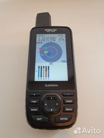 Спутниковый навигатор garmin gpsmap 66SR купить в Электростали | Авито