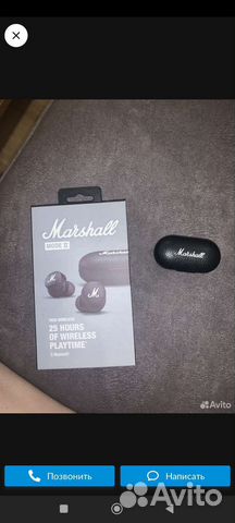 Беспроводные наушники marshall