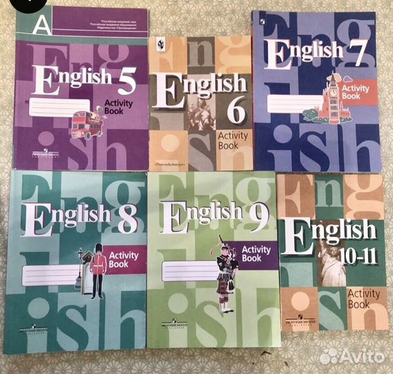 Анг.яз 10-11 кл рабочая тетрадь к уч В.П.Кузовлева