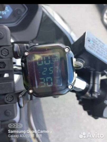 Контроль давления шин мотоцикла