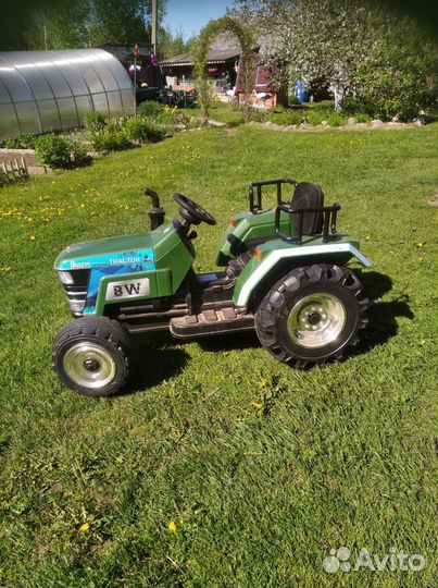 Трактор электромобиль 1-6 лет до 30 кг